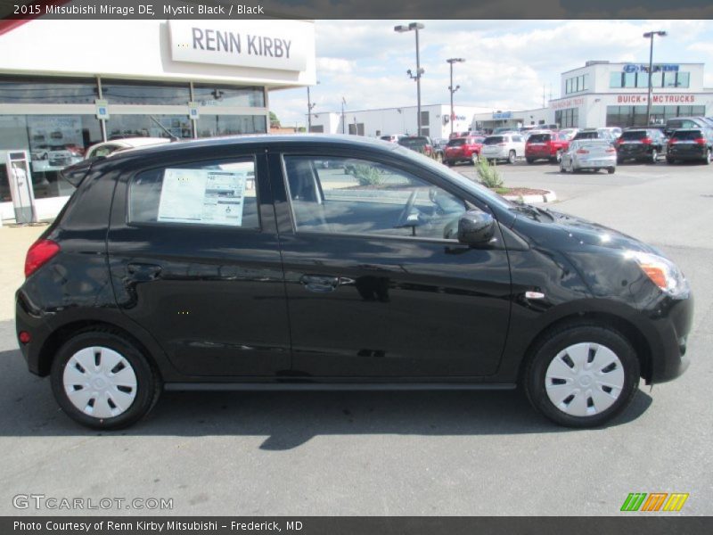 Mystic Black / Black 2015 Mitsubishi Mirage DE