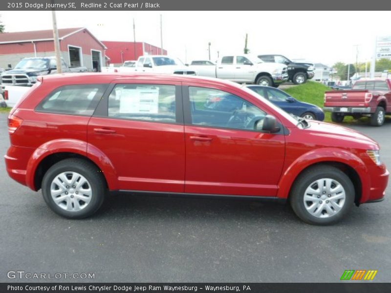 Redline 2 Coat Pearl / Black 2015 Dodge Journey SE