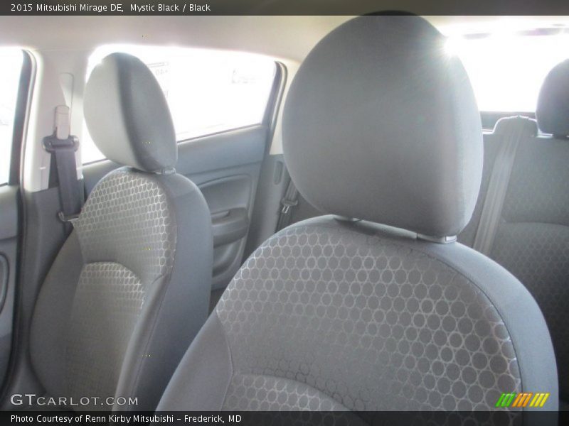 Mystic Black / Black 2015 Mitsubishi Mirage DE
