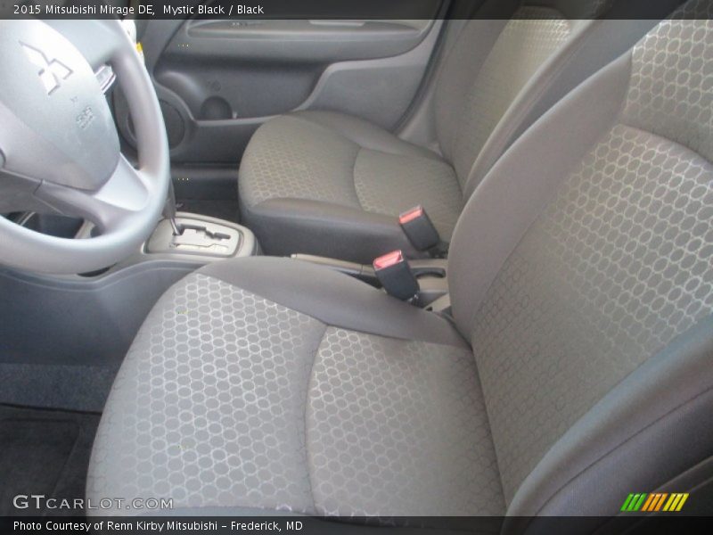 Mystic Black / Black 2015 Mitsubishi Mirage DE