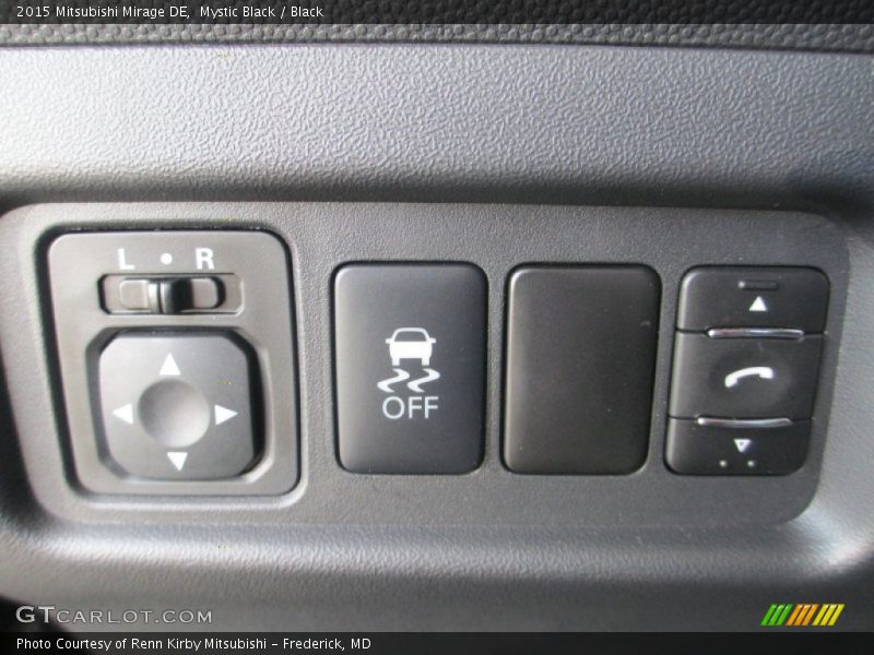 Mystic Black / Black 2015 Mitsubishi Mirage DE