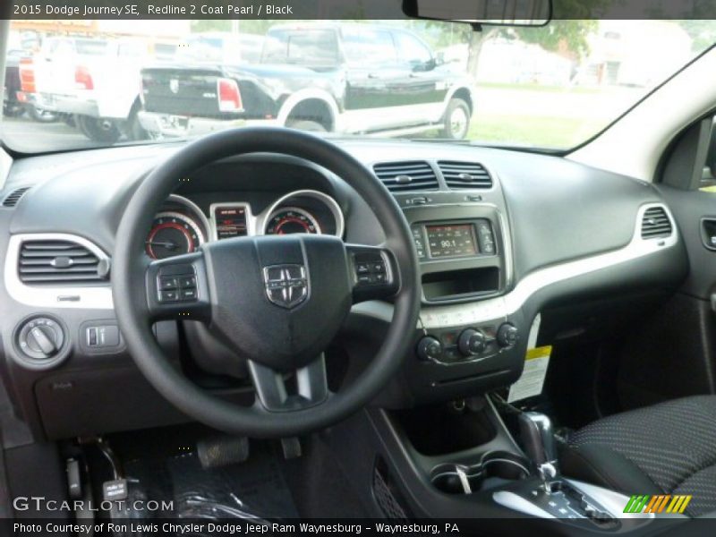 Redline 2 Coat Pearl / Black 2015 Dodge Journey SE