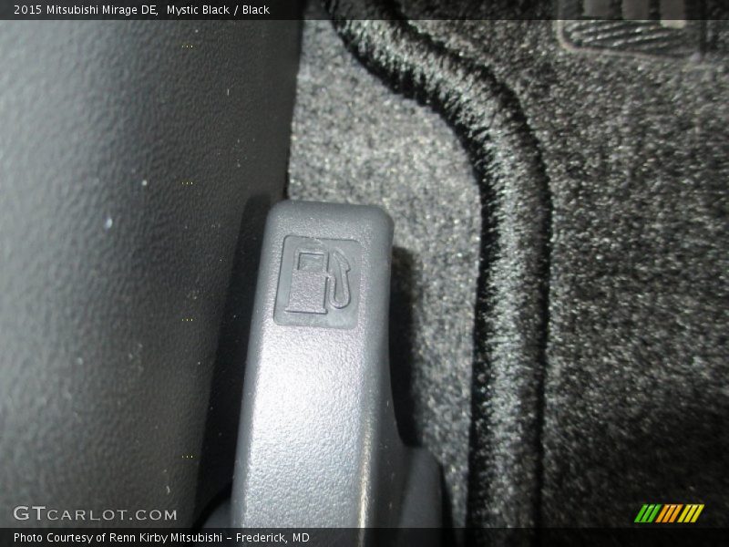 Mystic Black / Black 2015 Mitsubishi Mirage DE