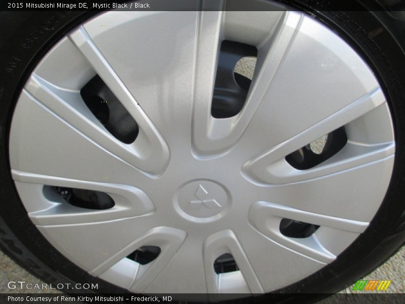 Mystic Black / Black 2015 Mitsubishi Mirage DE