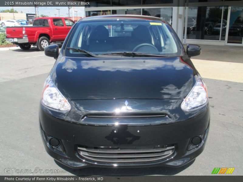 Mystic Black / Black 2015 Mitsubishi Mirage DE