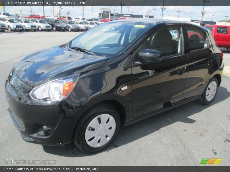 Mystic Black / Black 2015 Mitsubishi Mirage DE