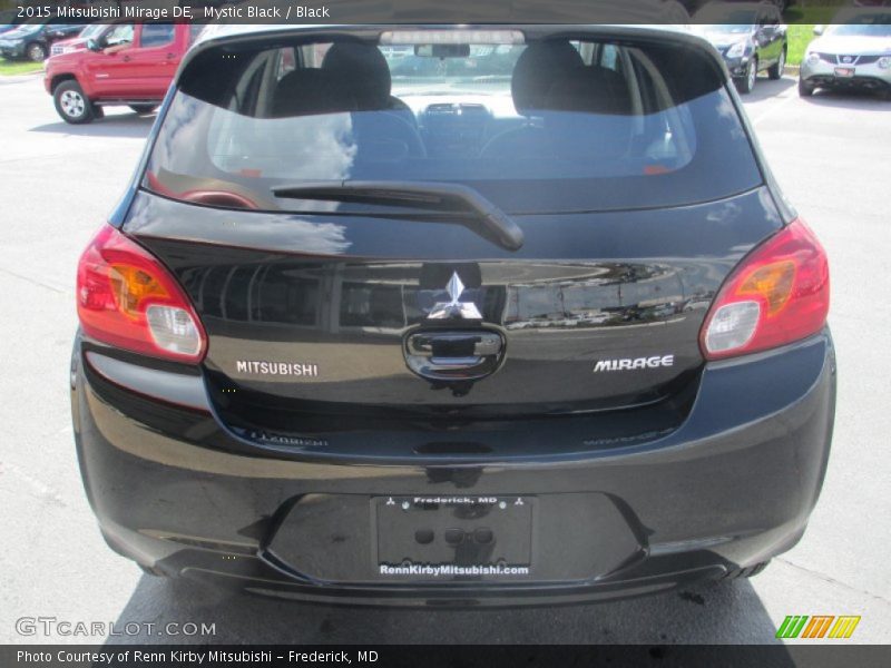 Mystic Black / Black 2015 Mitsubishi Mirage DE