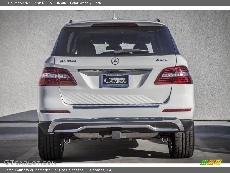 Polar White / Black 2015 Mercedes-Benz ML 350 4Matic