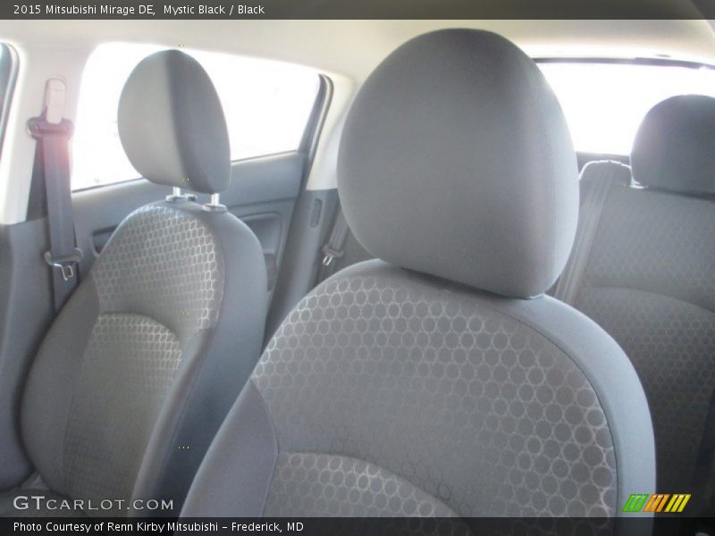 Mystic Black / Black 2015 Mitsubishi Mirage DE