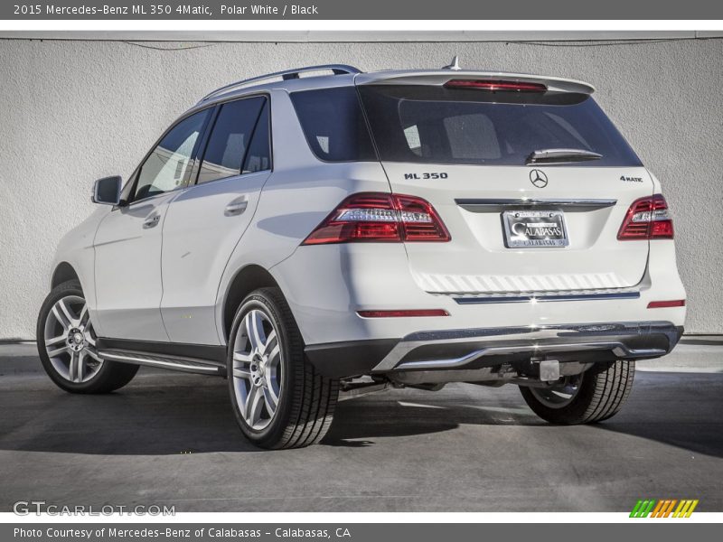 Polar White / Black 2015 Mercedes-Benz ML 350 4Matic