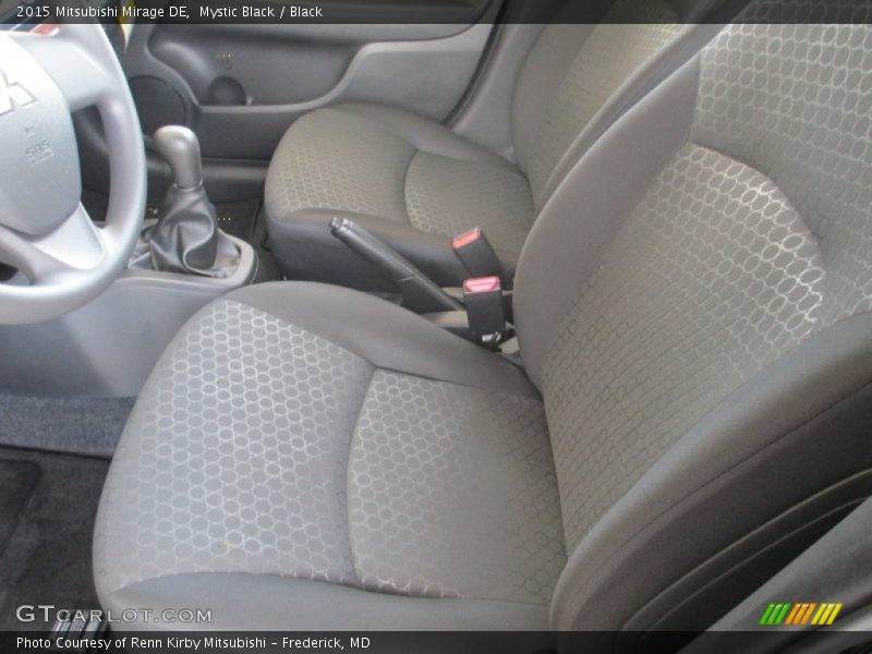 Mystic Black / Black 2015 Mitsubishi Mirage DE