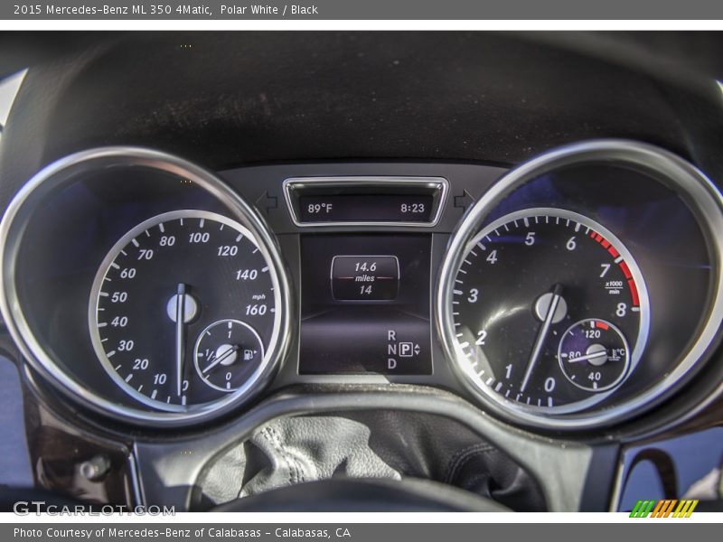 Polar White / Black 2015 Mercedes-Benz ML 350 4Matic