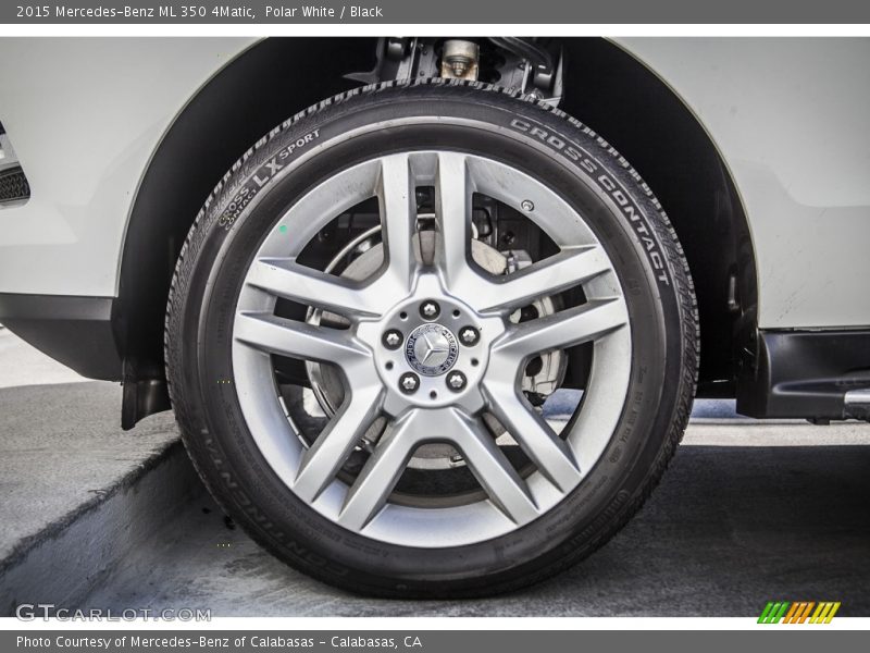 Polar White / Black 2015 Mercedes-Benz ML 350 4Matic