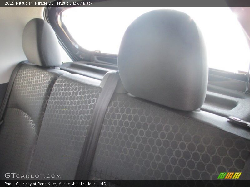 Mystic Black / Black 2015 Mitsubishi Mirage DE