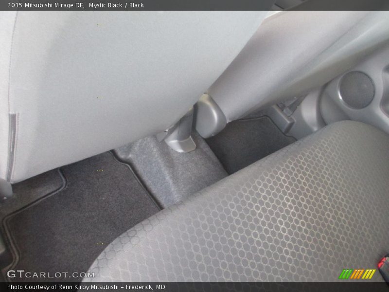 Mystic Black / Black 2015 Mitsubishi Mirage DE