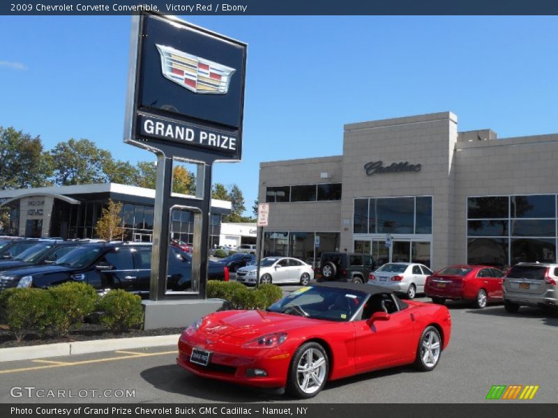 Victory Red / Ebony 2009 Chevrolet Corvette Convertible