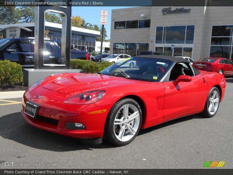 Victory Red / Ebony 2009 Chevrolet Corvette Convertible