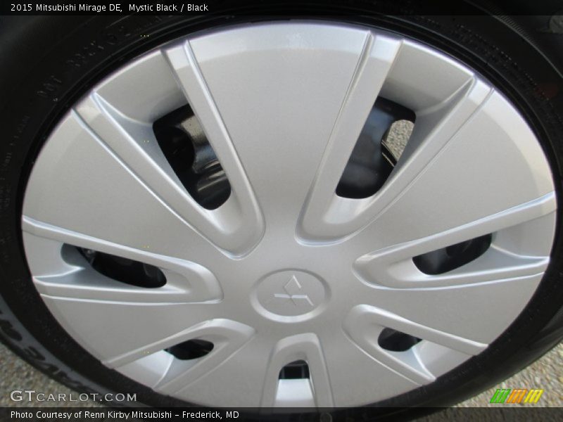 Mystic Black / Black 2015 Mitsubishi Mirage DE