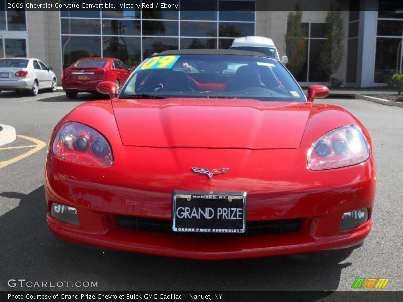 Victory Red / Ebony 2009 Chevrolet Corvette Convertible
