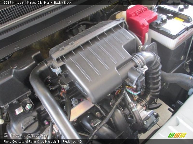 Mystic Black / Black 2015 Mitsubishi Mirage DE