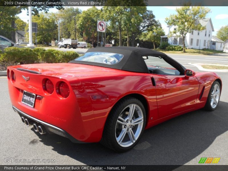 Victory Red / Ebony 2009 Chevrolet Corvette Convertible