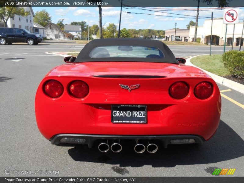 Victory Red / Ebony 2009 Chevrolet Corvette Convertible