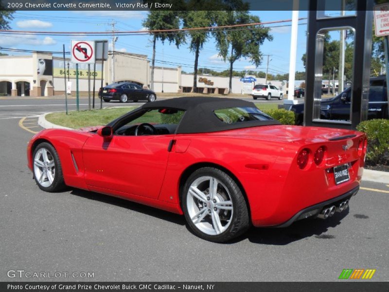 Victory Red / Ebony 2009 Chevrolet Corvette Convertible