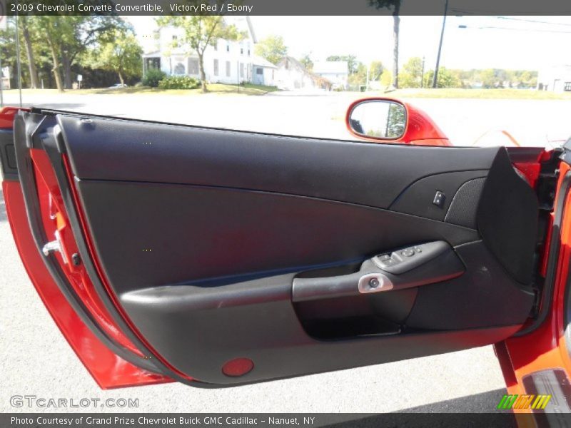 Door Panel of 2009 Corvette Convertible