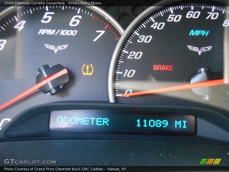 Victory Red / Ebony 2009 Chevrolet Corvette Convertible