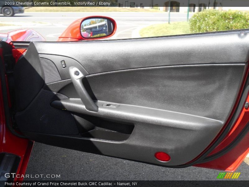 Victory Red / Ebony 2009 Chevrolet Corvette Convertible