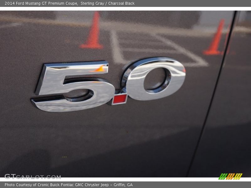 Sterling Gray / Charcoal Black 2014 Ford Mustang GT Premium Coupe