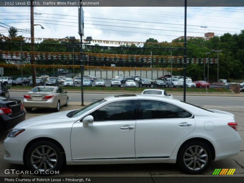 Starfire White Pearl / Parchment 2012 Lexus ES 350