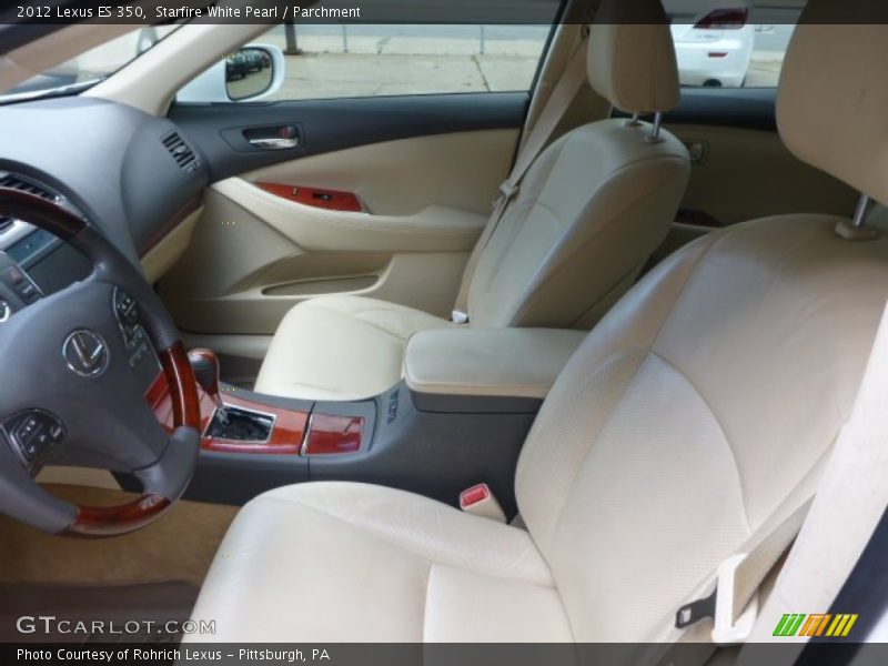 Starfire White Pearl / Parchment 2012 Lexus ES 350