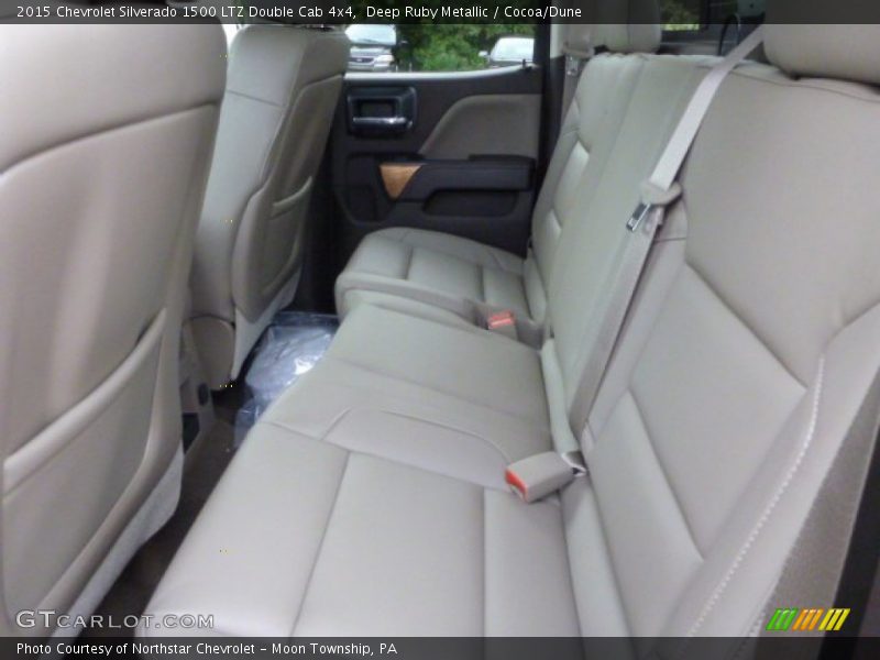 Deep Ruby Metallic / Cocoa/Dune 2015 Chevrolet Silverado 1500 LTZ Double Cab 4x4