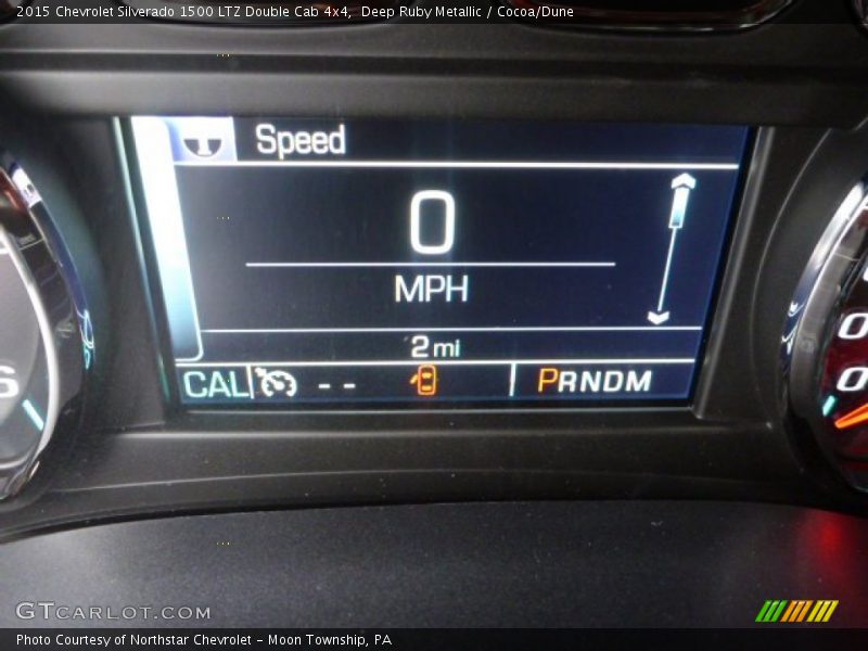 Deep Ruby Metallic / Cocoa/Dune 2015 Chevrolet Silverado 1500 LTZ Double Cab 4x4