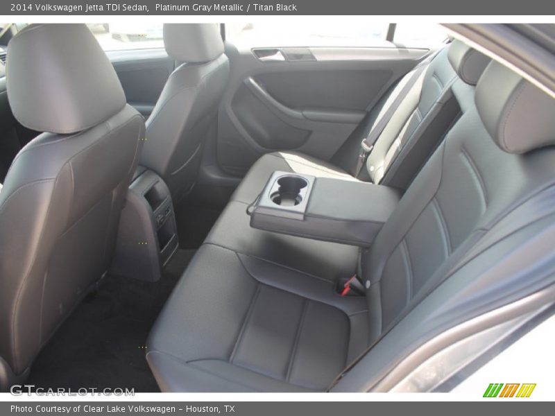 Platinum Gray Metallic / Titan Black 2014 Volkswagen Jetta TDI Sedan