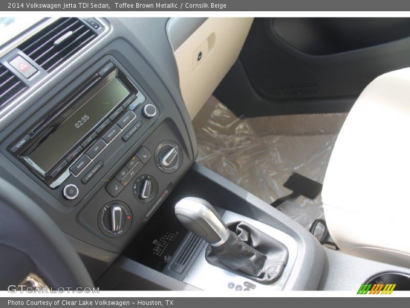 Toffee Brown Metallic / Cornsilk Beige 2014 Volkswagen Jetta TDI Sedan