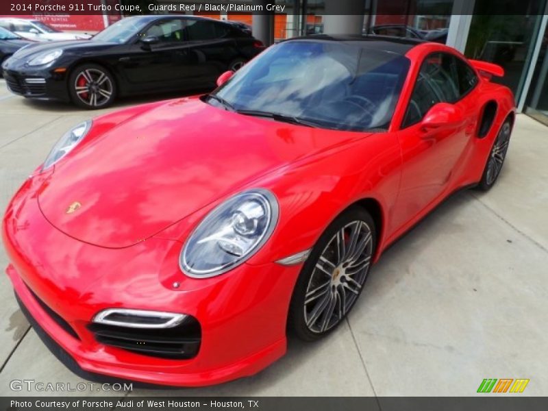 Front 3/4 View of 2014 911 Turbo Coupe