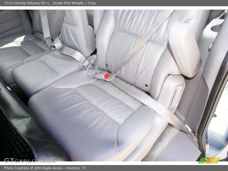 Ocean Mist Metallic / Gray 2010 Honda Odyssey EX-L