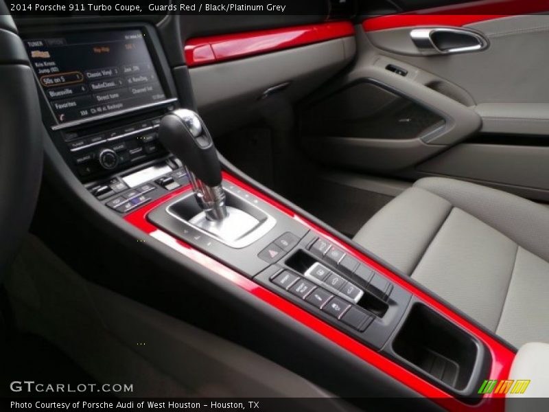 Guards Red / Black/Platinum Grey 2014 Porsche 911 Turbo Coupe