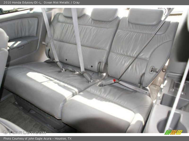 Ocean Mist Metallic / Gray 2010 Honda Odyssey EX-L