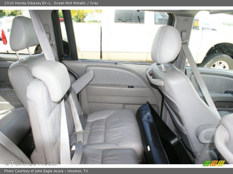 Ocean Mist Metallic / Gray 2010 Honda Odyssey EX-L
