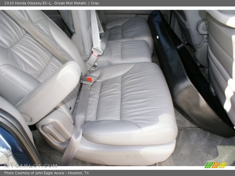 Ocean Mist Metallic / Gray 2010 Honda Odyssey EX-L