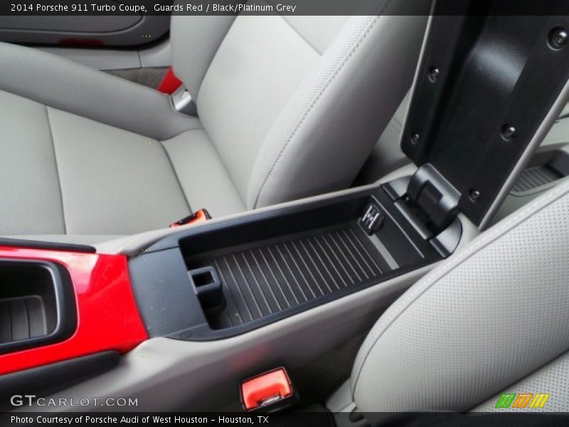 Guards Red / Black/Platinum Grey 2014 Porsche 911 Turbo Coupe