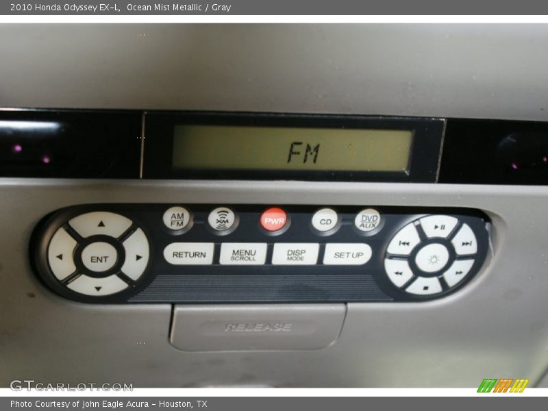 Ocean Mist Metallic / Gray 2010 Honda Odyssey EX-L