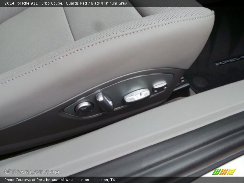Guards Red / Black/Platinum Grey 2014 Porsche 911 Turbo Coupe