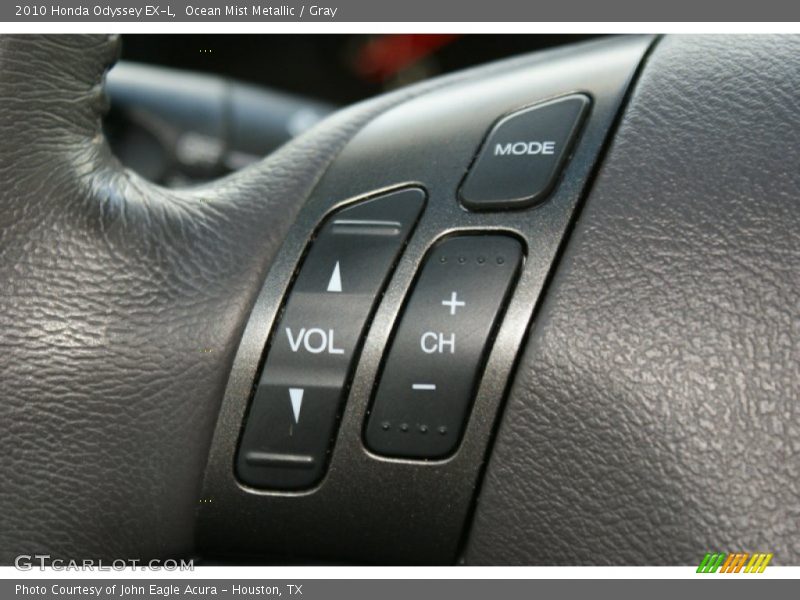Ocean Mist Metallic / Gray 2010 Honda Odyssey EX-L