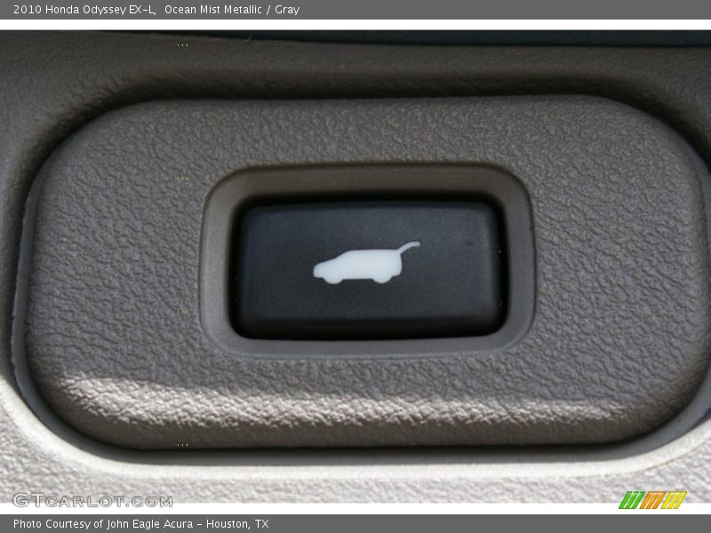 Ocean Mist Metallic / Gray 2010 Honda Odyssey EX-L