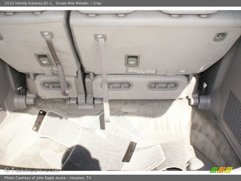 Ocean Mist Metallic / Gray 2010 Honda Odyssey EX-L