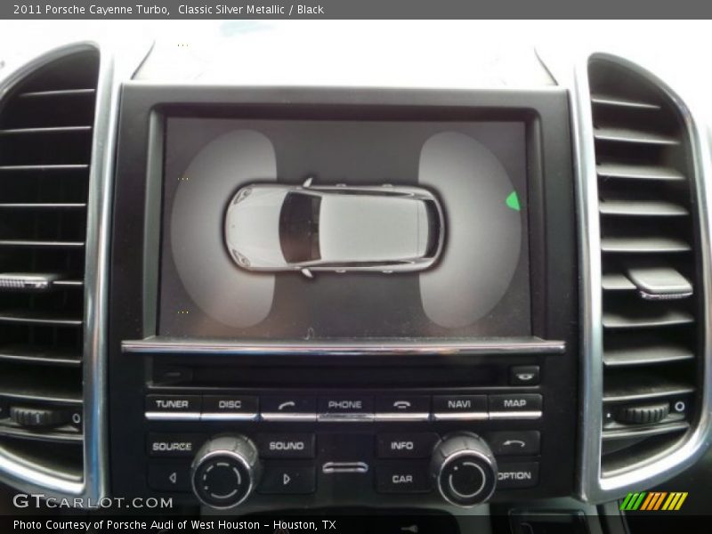 Classic Silver Metallic / Black 2011 Porsche Cayenne Turbo